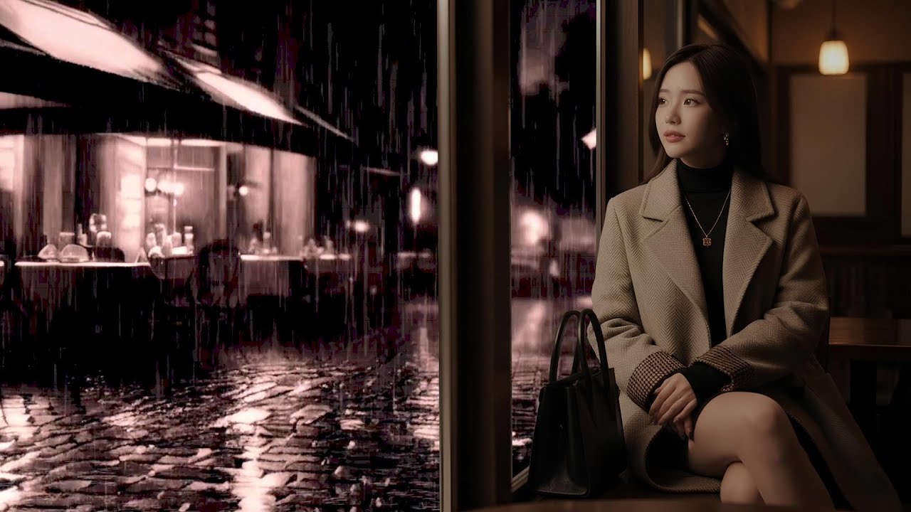 봄이 되기를 망설이는 겨울비 피아노 연주곡 ☔ Chuva de inverno hesitando em se tornar primavera - Peça para piano