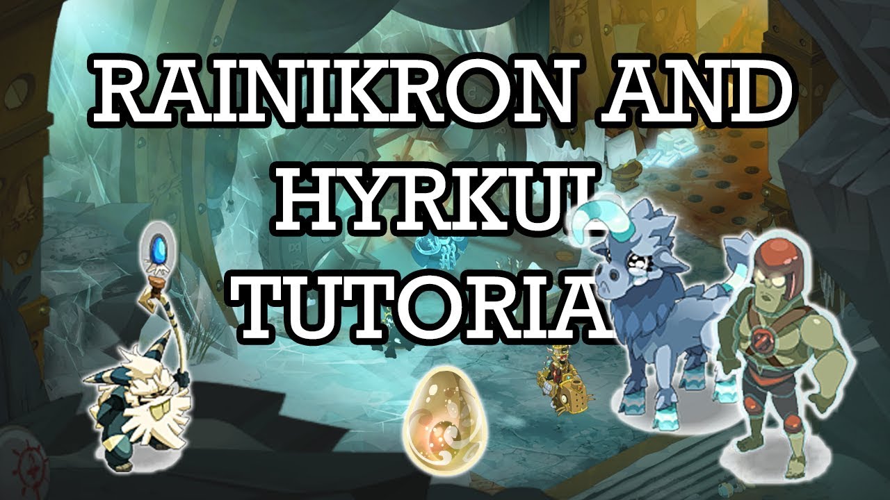 [DOFUS] [EN] Rainikron & Hyrkul fight tutorial (Ivory Dofus questline)