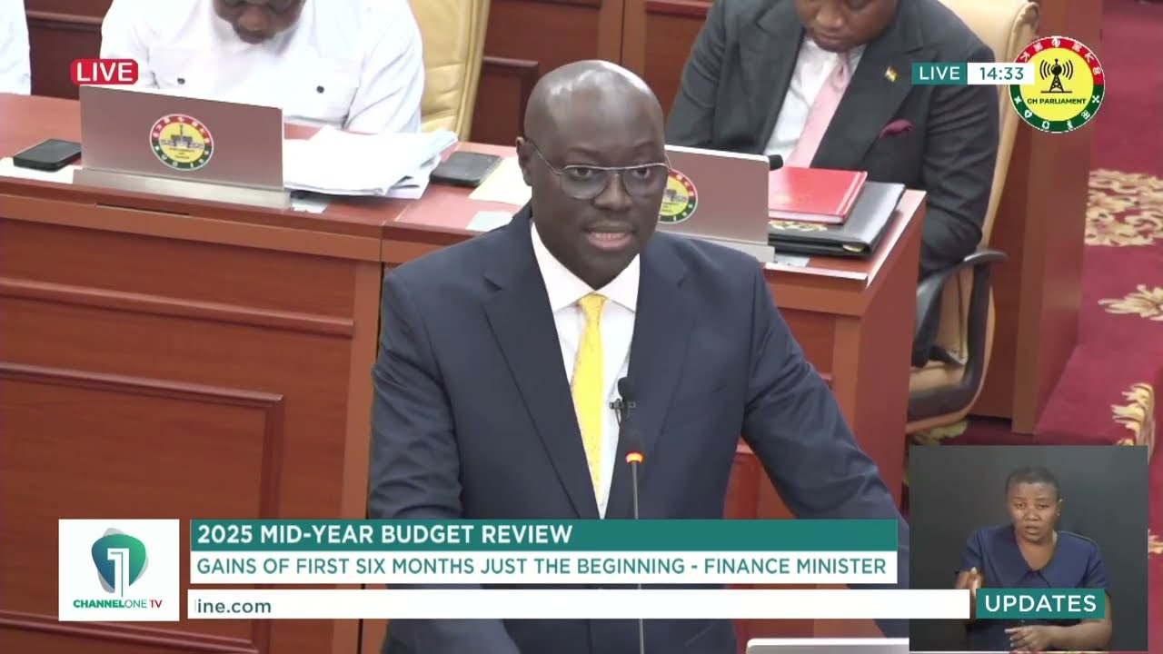 2025 Mid-Year Budget in Full! | Presentation by Dr. Ato Forson, Finance Minister