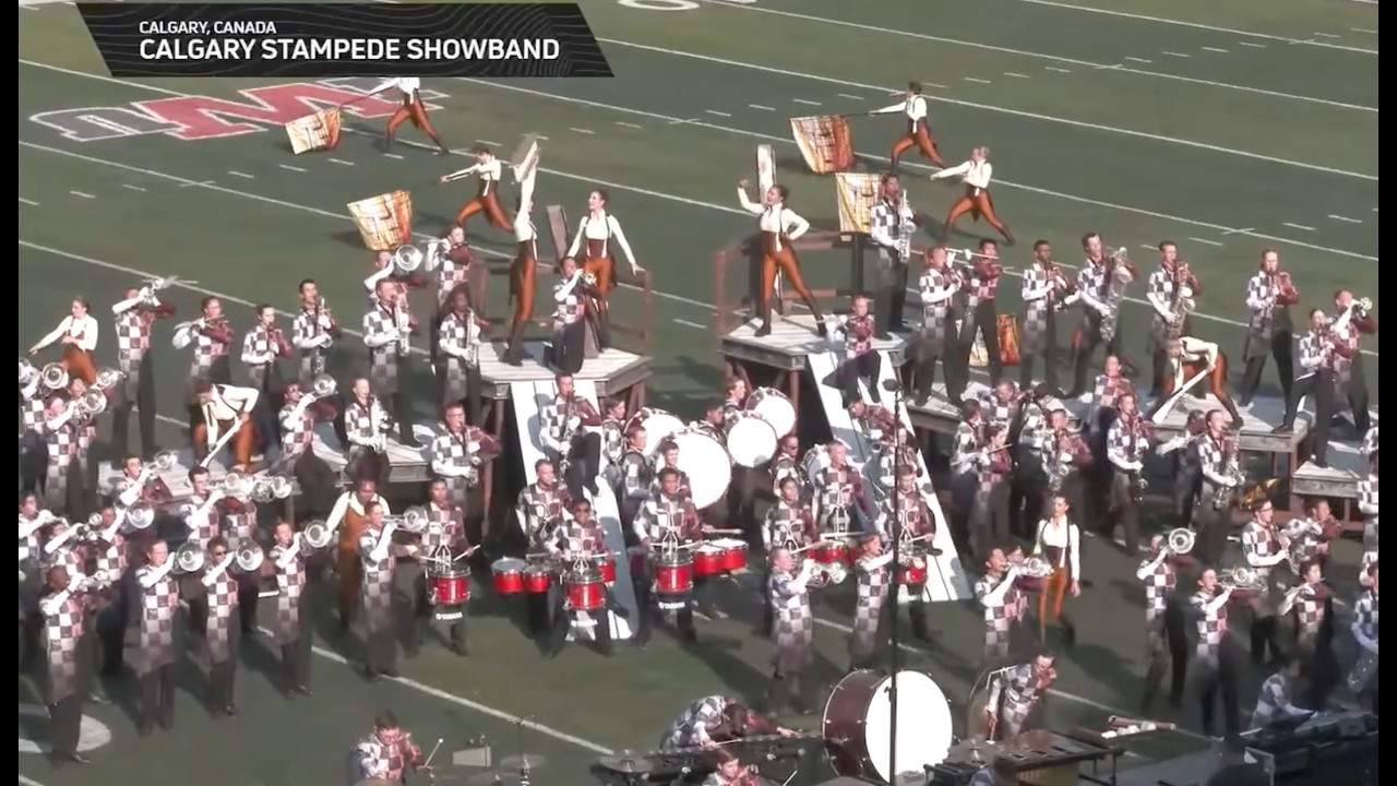 Calgary STAMPEDE Showband at DCI semi finals Indianapolis August 8, 2025