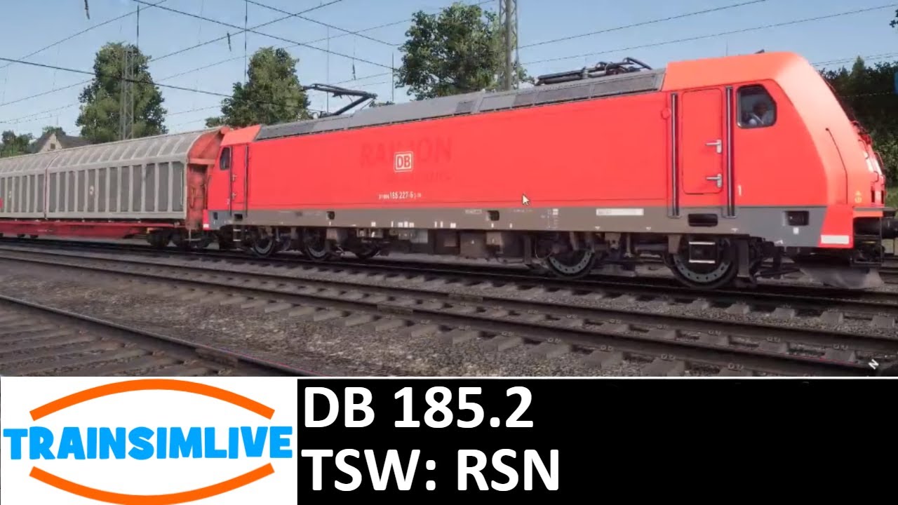 Train Sim World - DB 80401 Service - BR 185.2 On Ruhr Sieg Nord