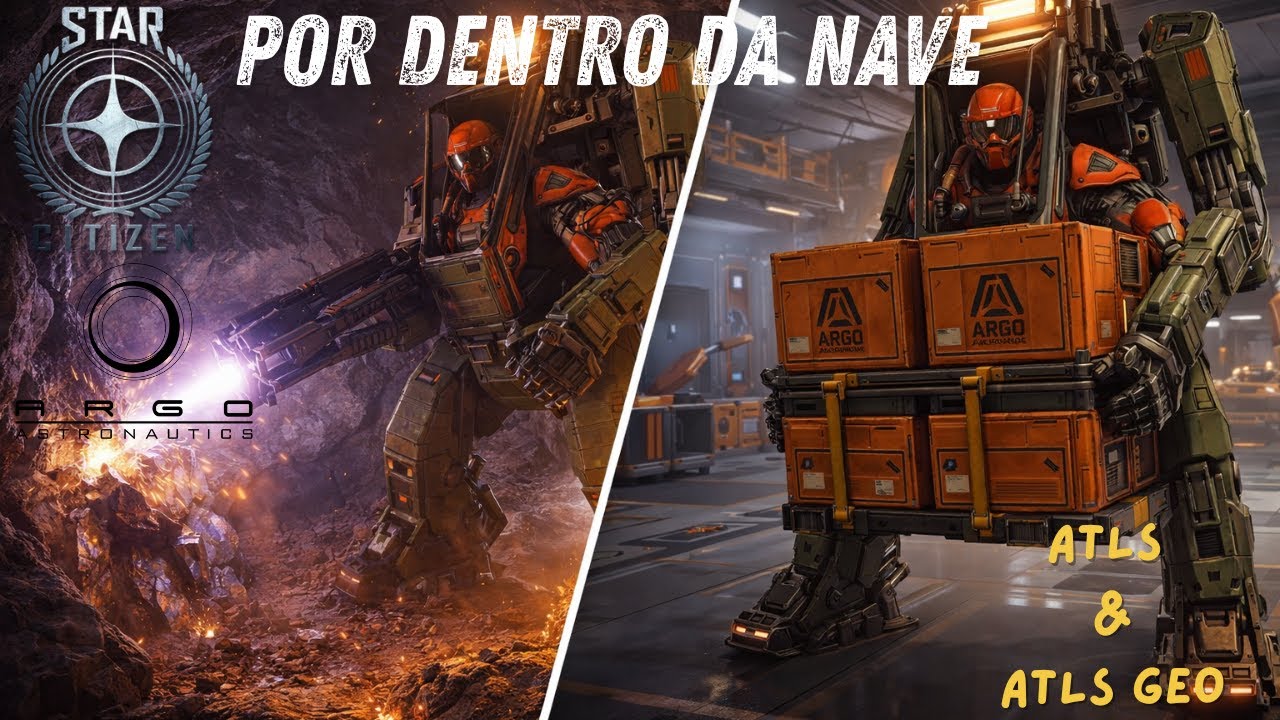 POR DENTRO DA NAVE - Argo ATLS & ATLS GEO | STAR CITIZEN 4.6 PT-BR