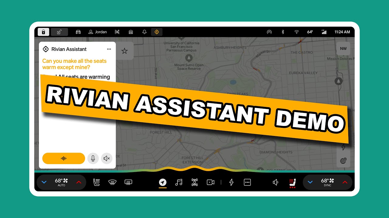 Демонстрация Rivian Assistant: первый взгляд на будущее искусственного интеллекта от Rivian.