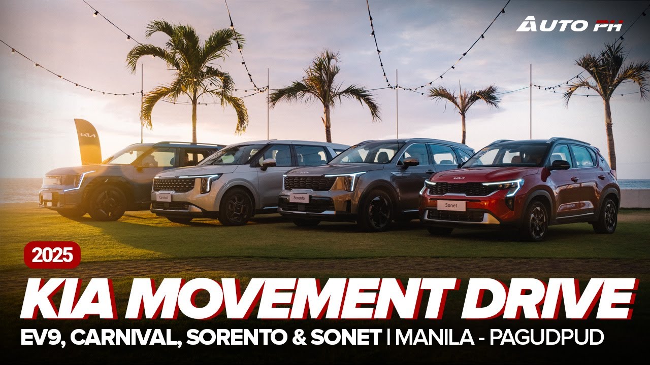 Поездка на Kia Sonet, Sorento, Carnival и EV9 в Северный Лусон | Kia Movement Drive