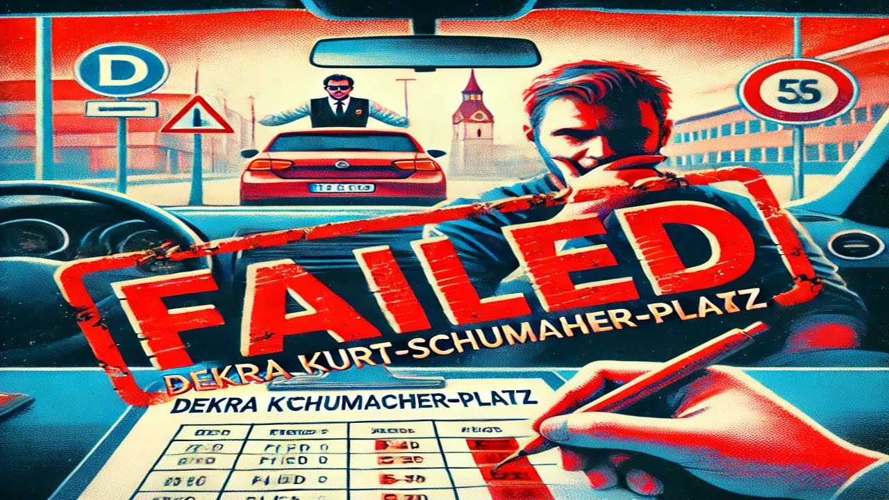 FAILED at DEKRA Kurt-Schumacher-Platz Driving Test – What Went Wrong?