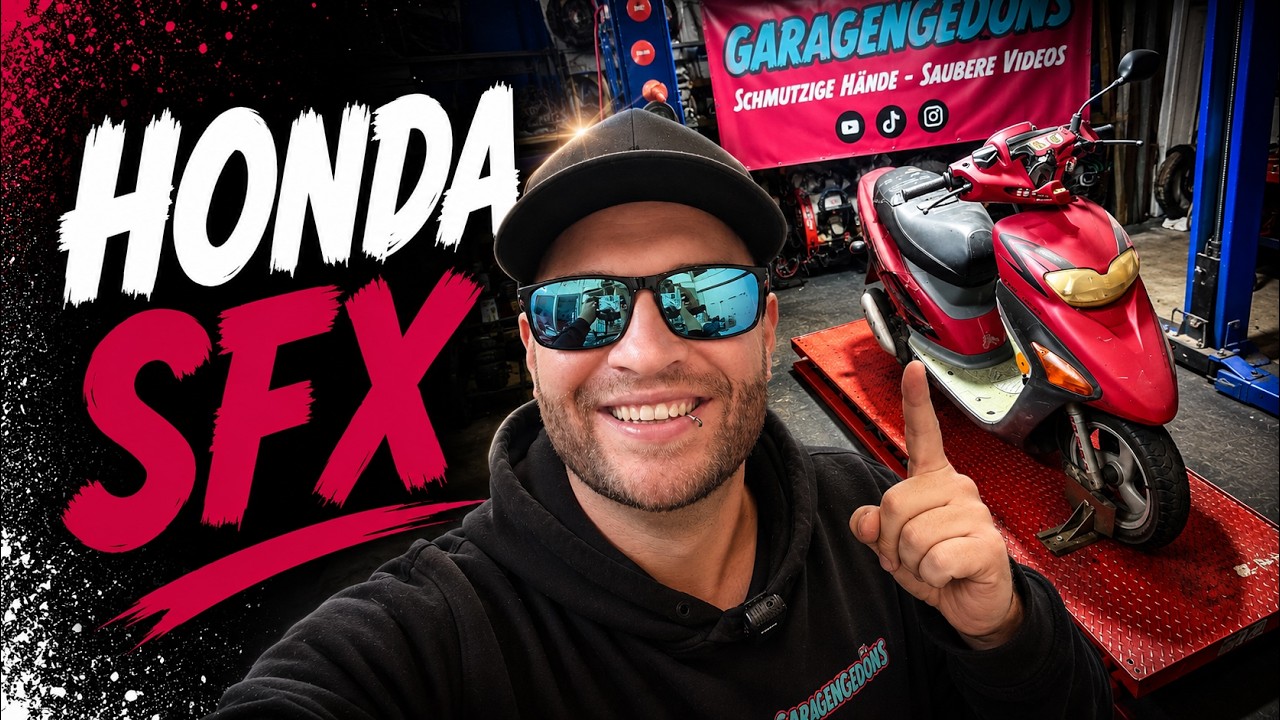 Scooter Wars #4 Honda SFX! 🛵🚀 | Garagengedöns