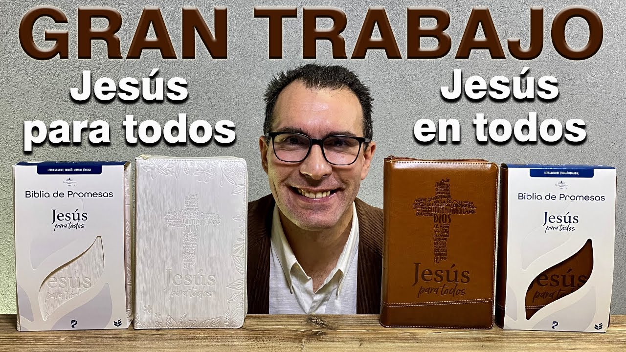 ME ENCANTÓ ❤👈👌💞 BIBLIA DE PROMESAS JESÚS PARA TODOS | RESEÑA COMPLETA | Te va a GUSTAR TAMBIÉN