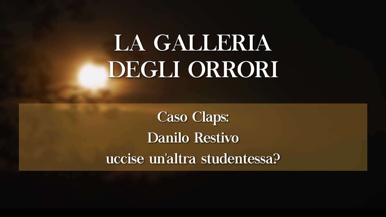 CRIMINI E CRIMINOLOGIA. Caso Elisa Claps: Danilo Restivo uccise un'altra studentessa?