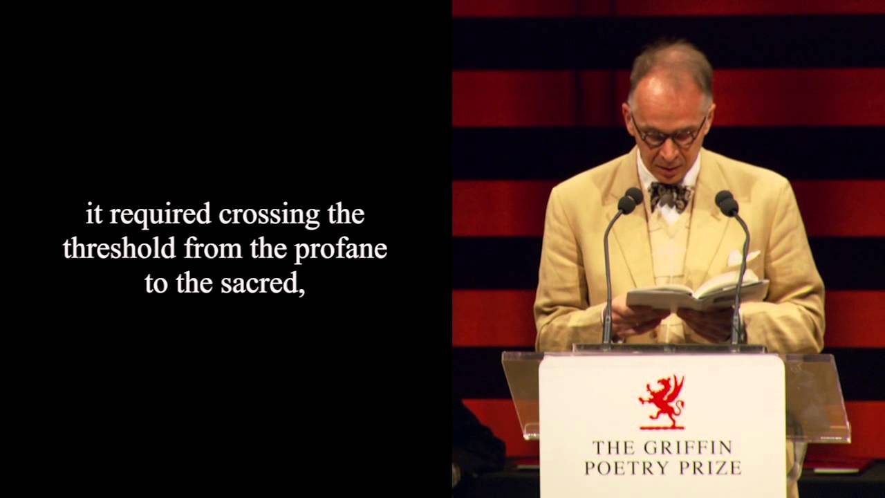 Poet Spencer Reece reads from The Road to Emmaus