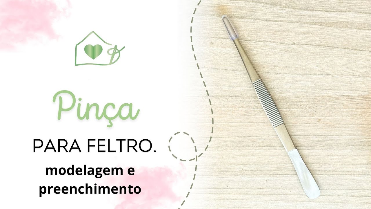 Aula 07: Pinças para Artesanato em Feltro!