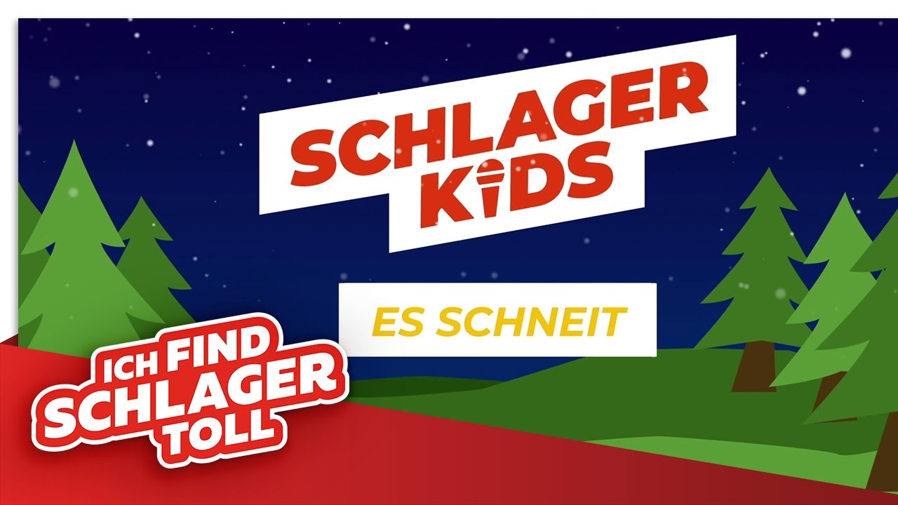 Schlagerkids - Es schneit (Lyric Video)