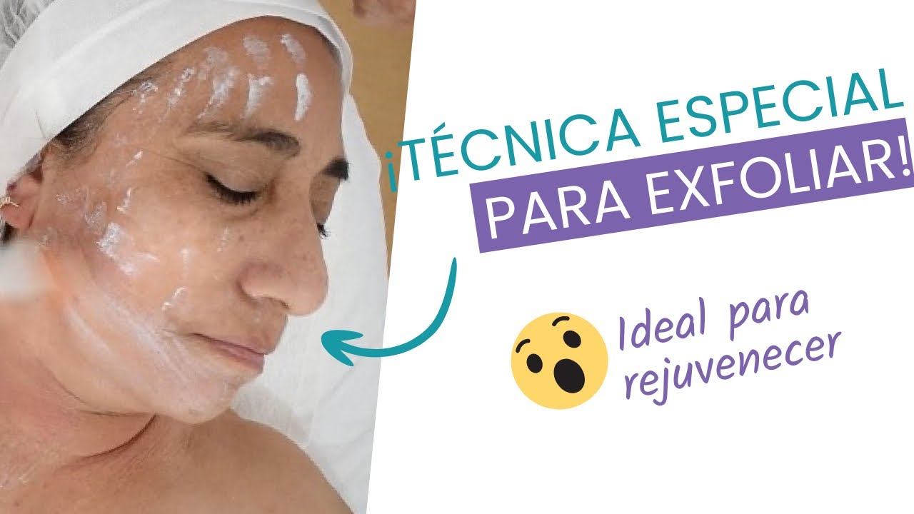 Aprende a exfoliar la cara con GOMMAGE 💆‍♀️ | Técnica profesional para tener un CUTIS sano