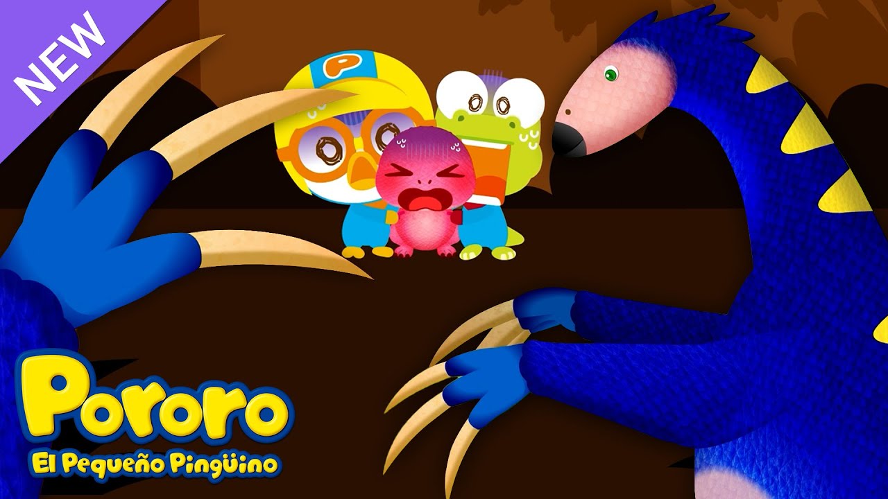 Tericinosaurio | Canción Los Dinosaurios por Pororo Español | Canciones Infantiles Dinosaurios
