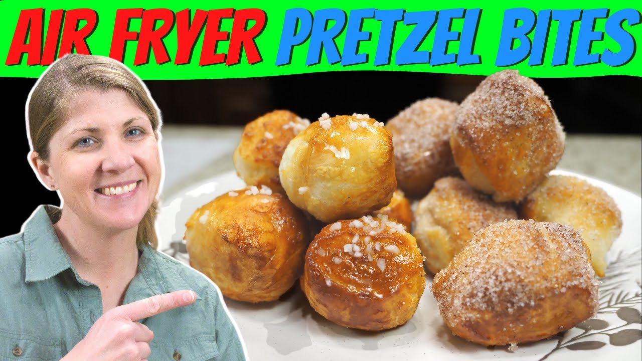 Air Fryer Pretzels Bites