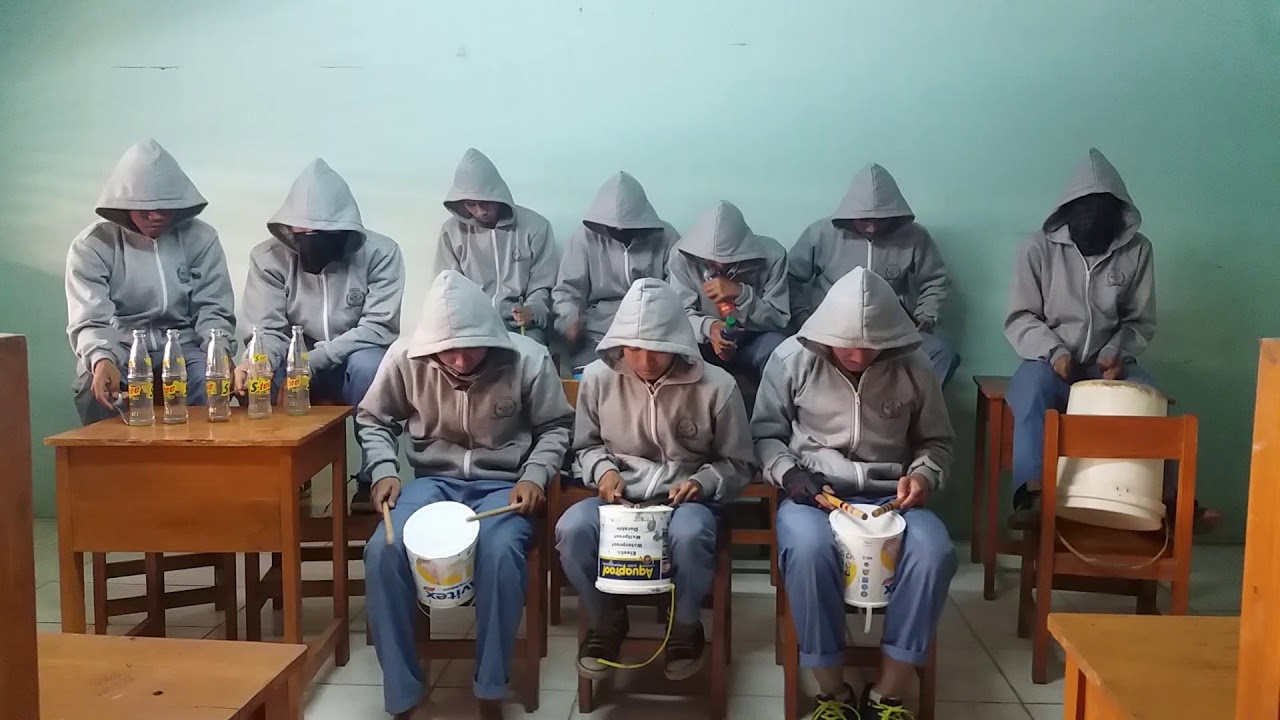 Keren...PERKUSI Yamko Rambe Yamko Smkn 1 cikarang barat