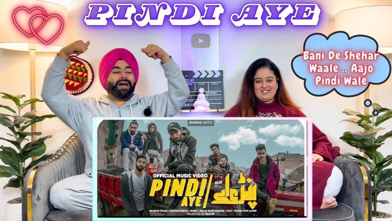 Punjabi Reaction on ~Pindi Aye - Hashim Nawaz, Khawar Malik, Fadi, OCL, Hamzee, Shuja Shah & Zeeru