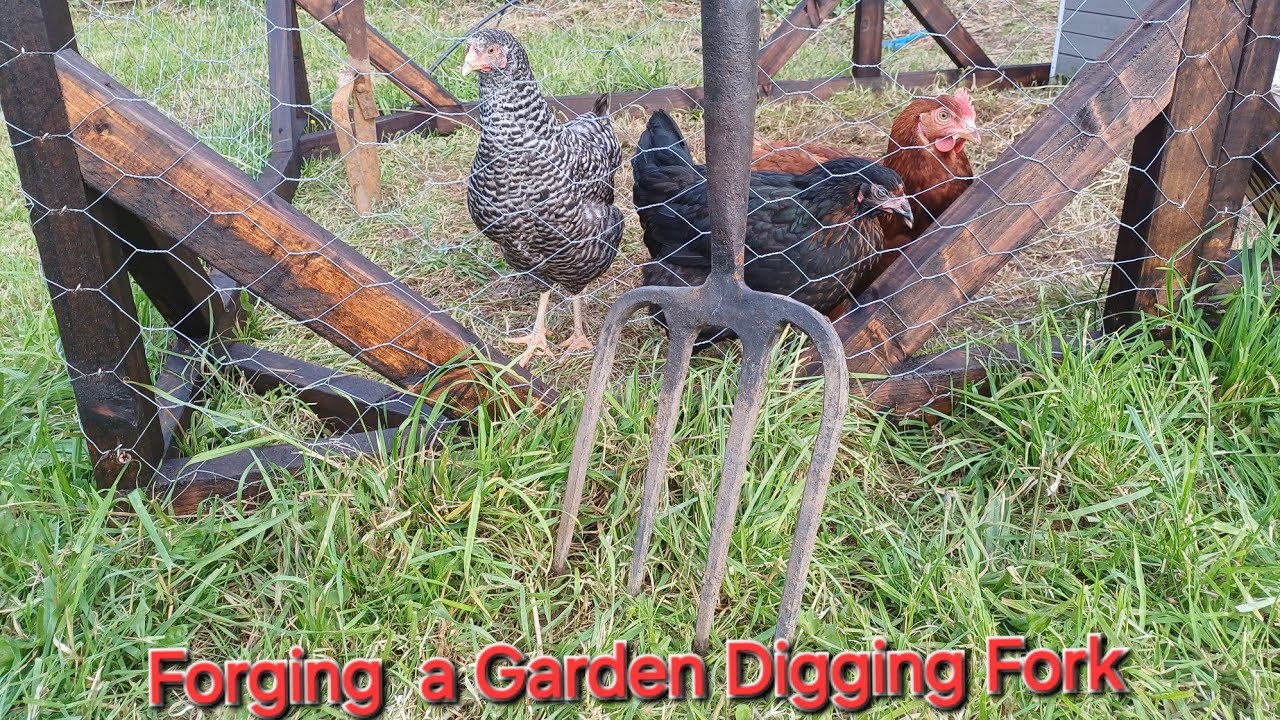 Old School Blacksmithing: Garden Fork
