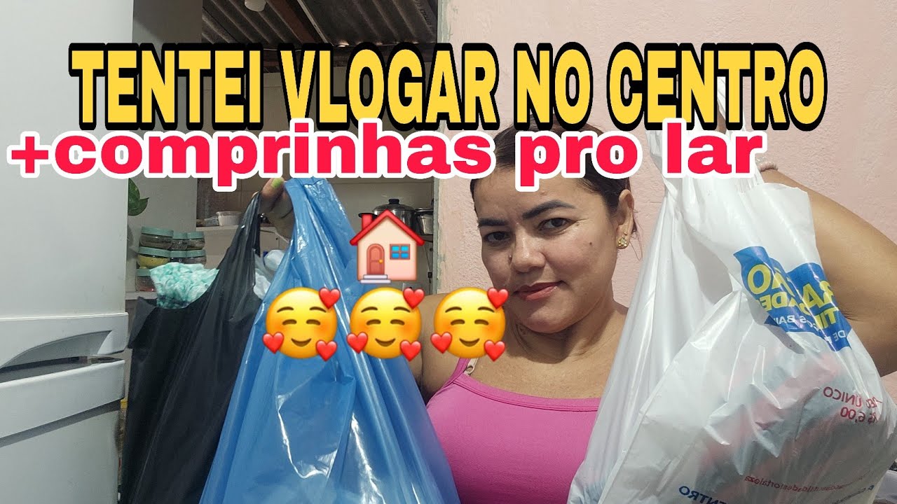 ERA PRA SER UM VLOG +COMPRINHAS PRO LAR🏠✨️🥰