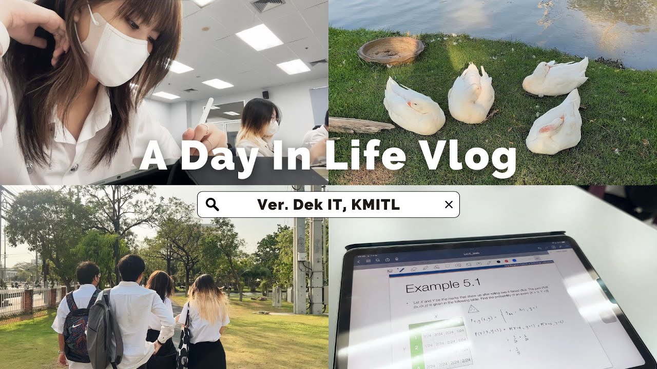 1 วันของ นศ. ไอที ลาดกระบัง ทำอะไรบ้าง ? | A Day in Life of IT Student | Dek IT, KMITL Version