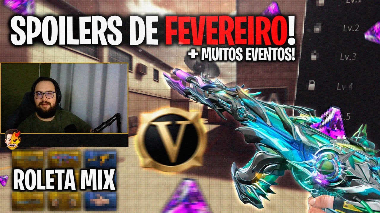 SUPER SPOILER! 🔥 QBZ VIP INSANA + ROLETA MIX + VIP DE GRAÇA! 😱 | CrossFire