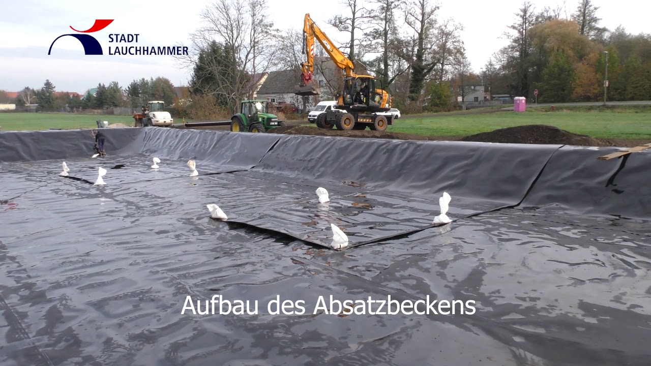 Entschlammung des Binnengrabens im Schlosspark