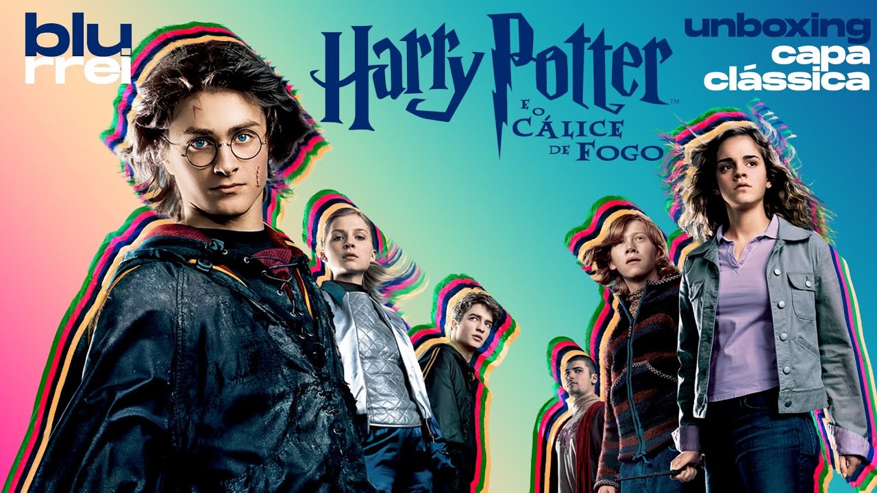 Unboxing Detalhado Filme Harry Potter e o Cálice de Fogo - Capa Clássica