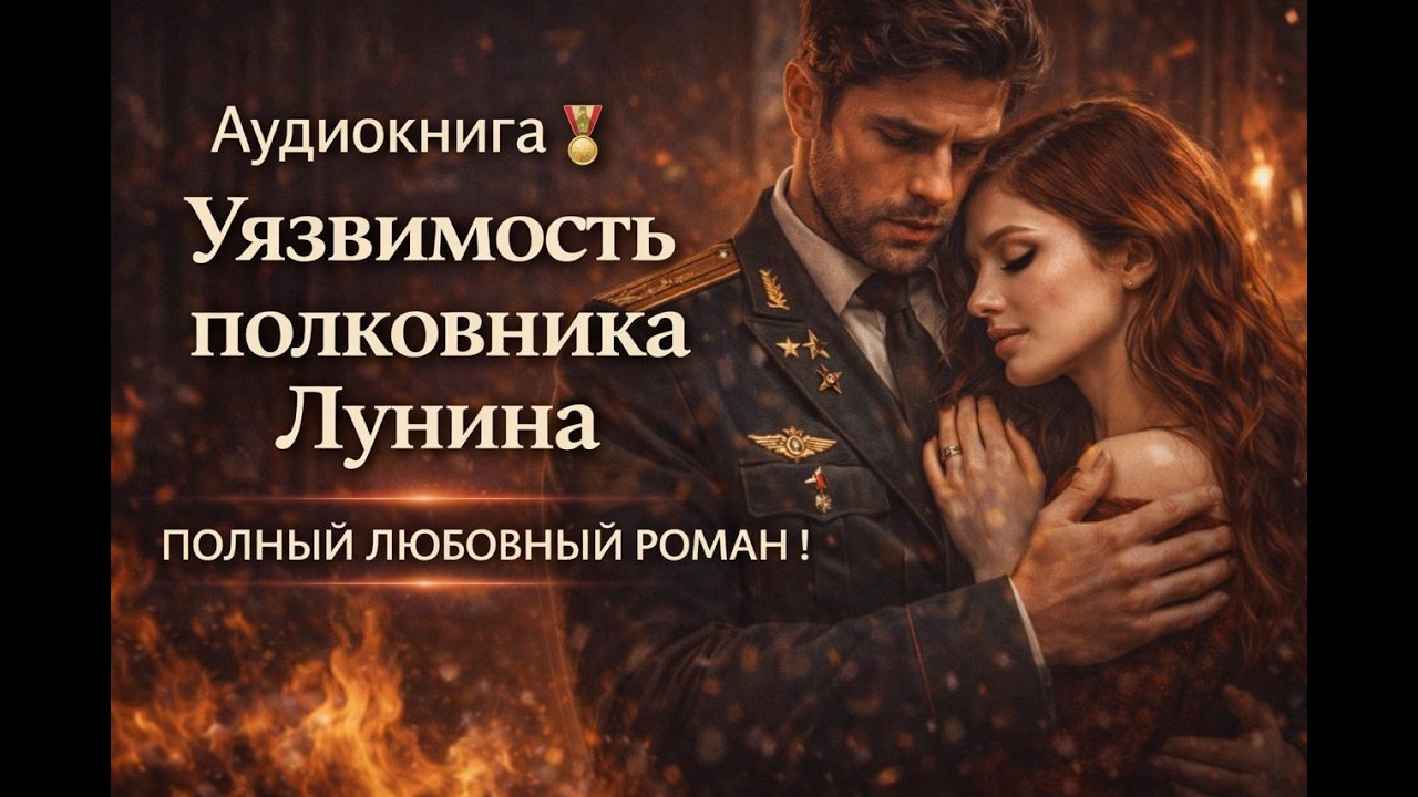 АУДИОКНИГА-  Уязвимость полковника Лунина 🎖🔥Полный любовный роман !!