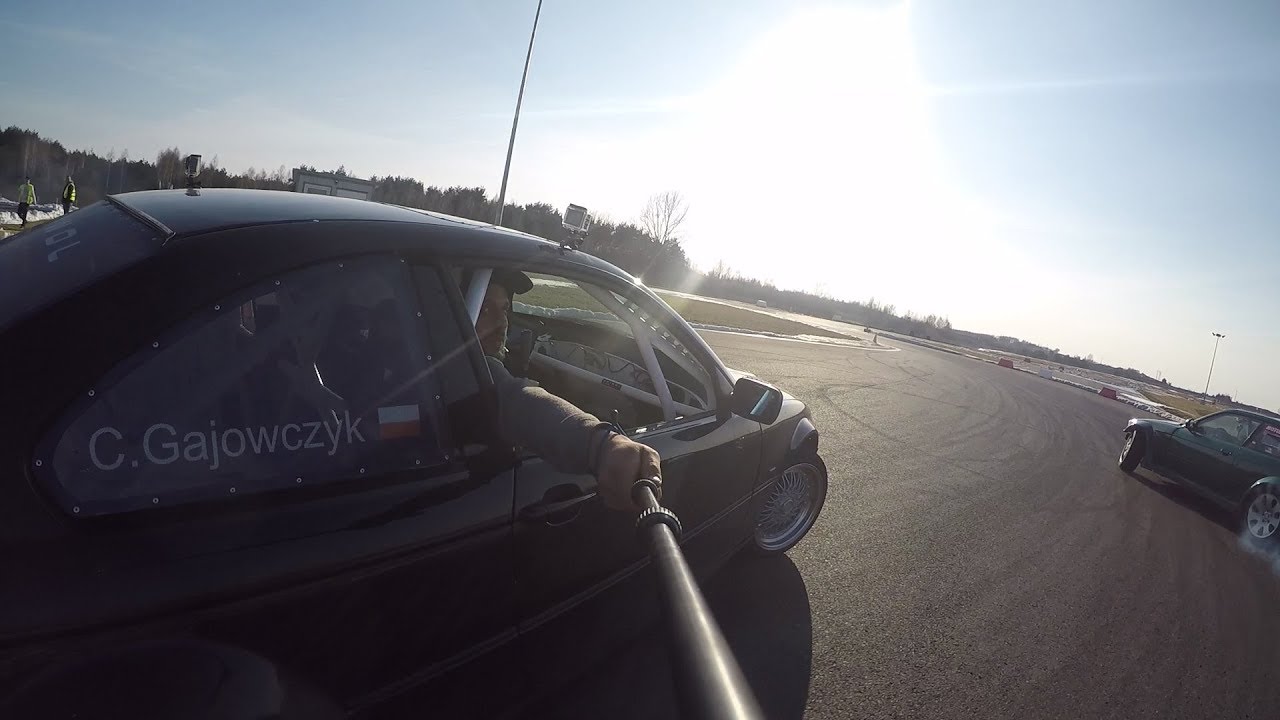 GoPro: BMW E30 Turbo Drift Trening Muzg Garage