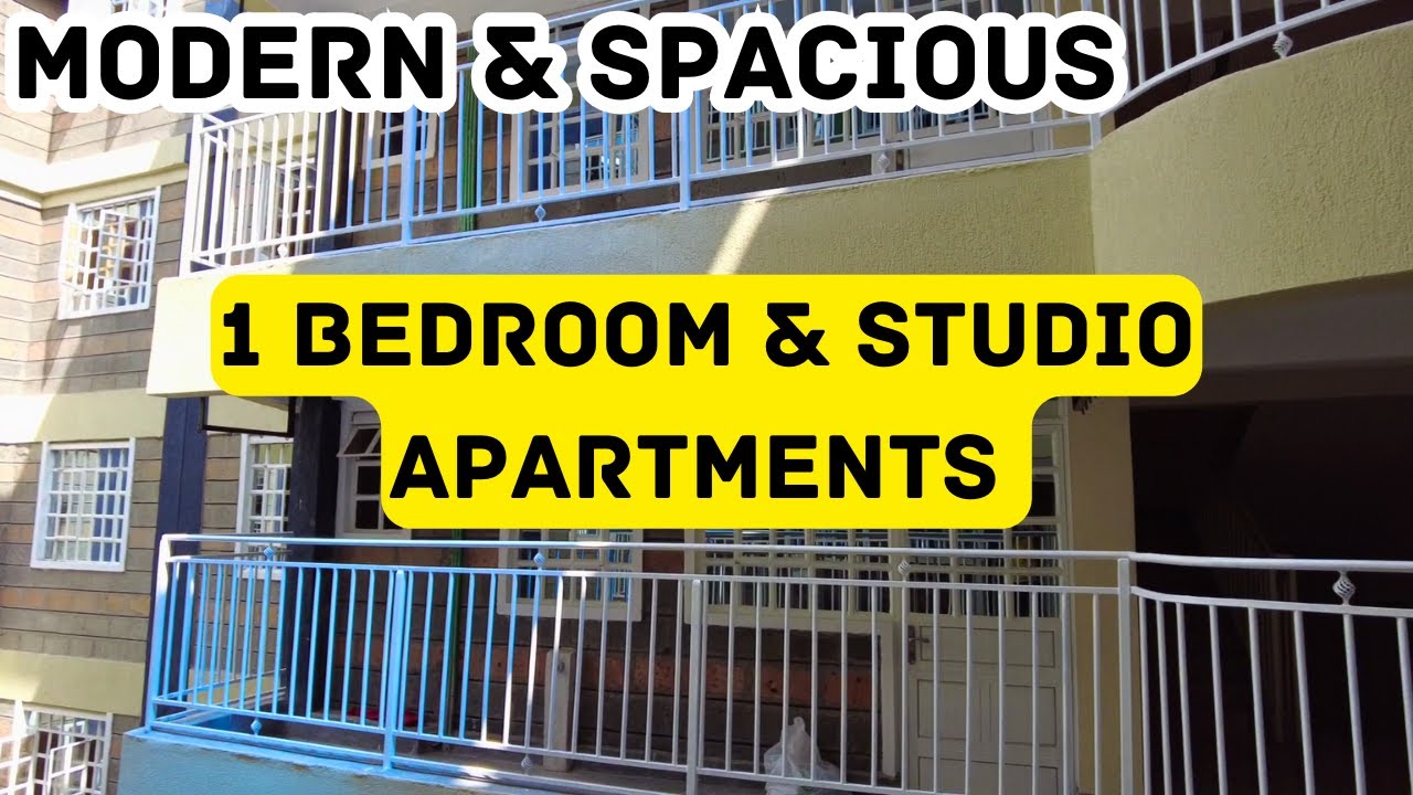 Spacious Modern 1 Bedrooms and Studios in Nakuru City, MUST Watch 👌