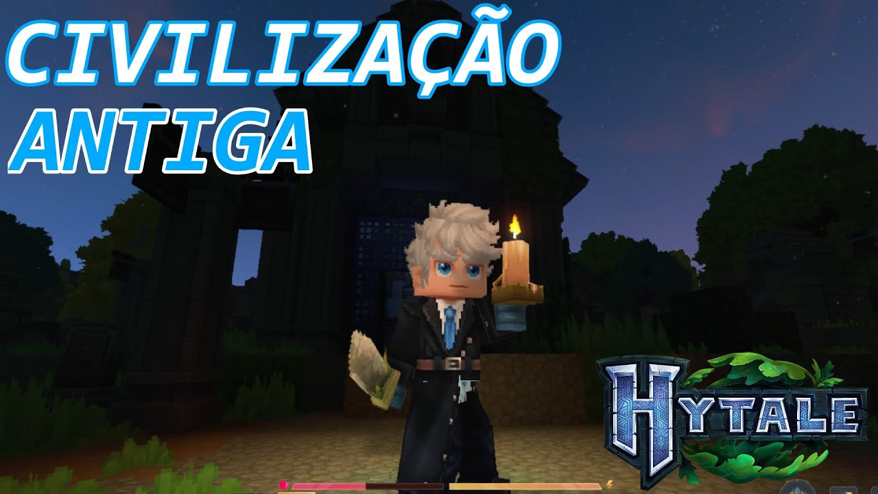 VISITANDO O TEMPLO ANTIGO, AINDA NÃO ESTOU PRONTO (EP 2) -  Hytale