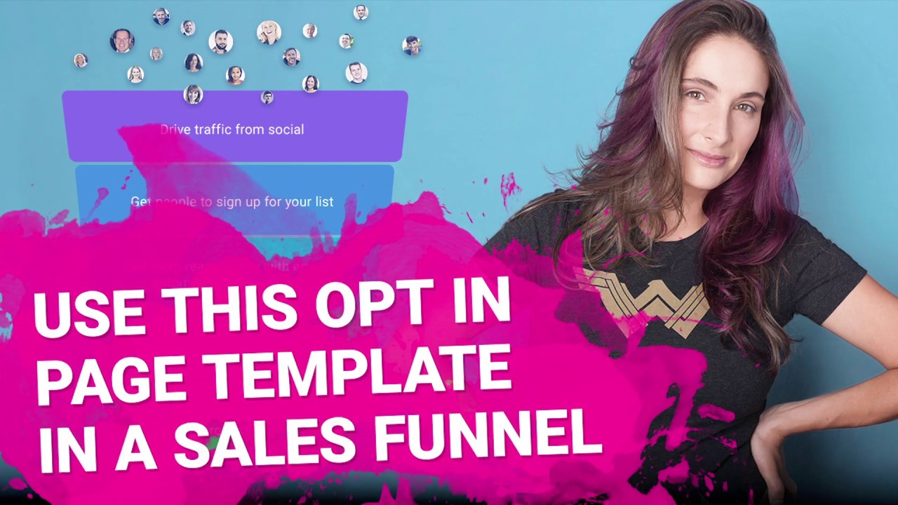 The Step-By-Step Process to Using This Opt In Page Template in a Sales Funnel