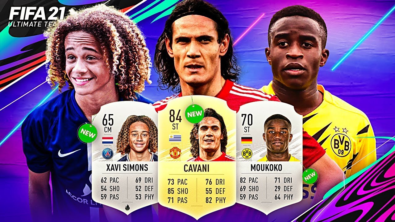 FIFA 21 | NEW WINTER PLAYERS IN FIFA 21 ULTIMATE TEAM!🥶🔥| w/ XAVI SIMONS, MOUKOKO & CAVANI MAN UTD