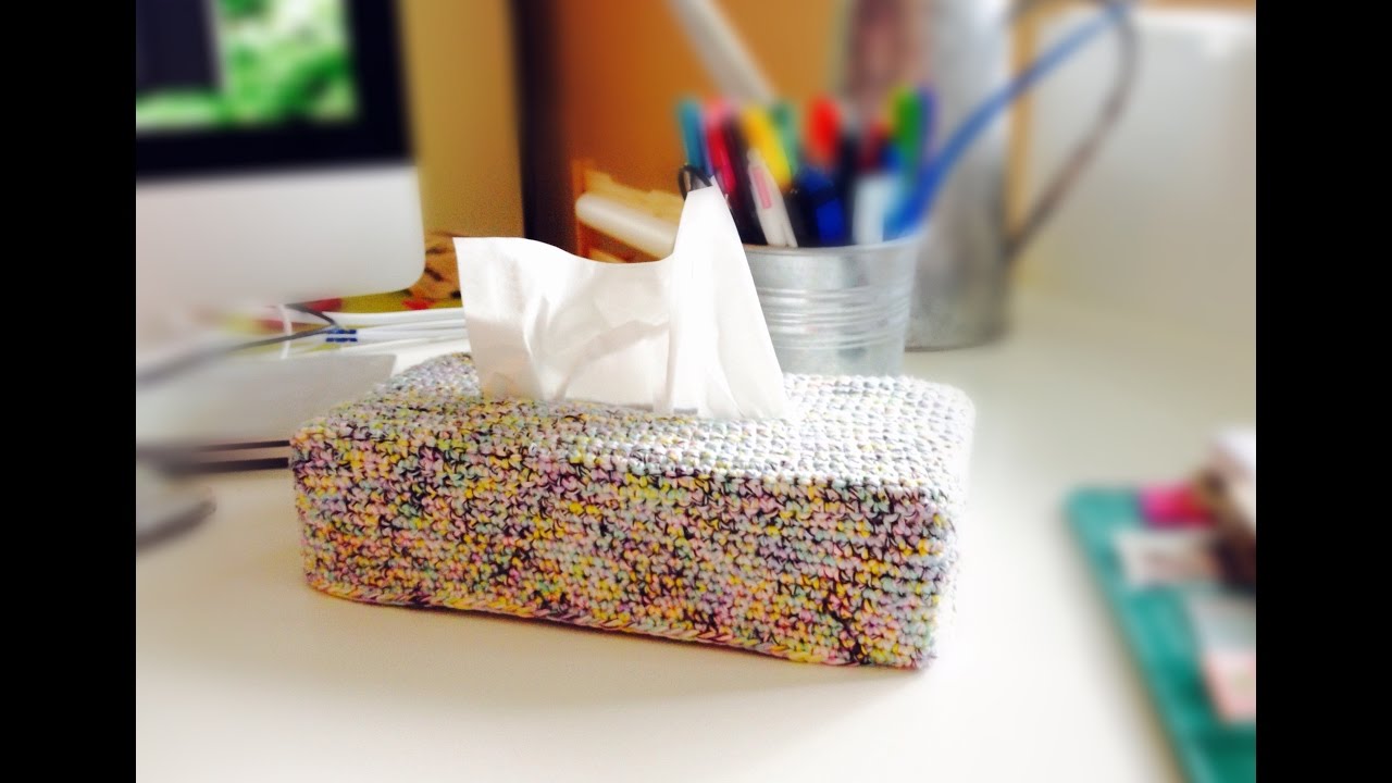 Réaliser une boîte de mouchoirs au crochet