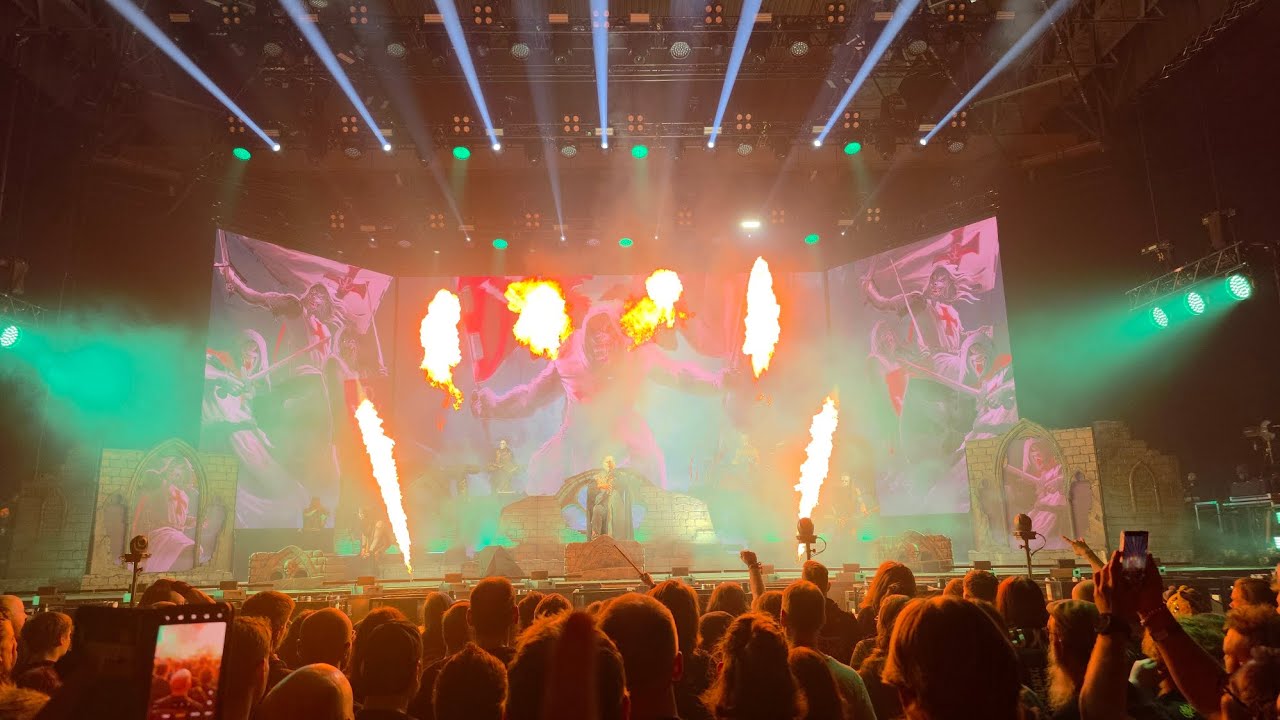 Powerwolf - Heretic Hunters live at Scandinavium, Göteborg (Gothenburg) Sweden. 25/2/26