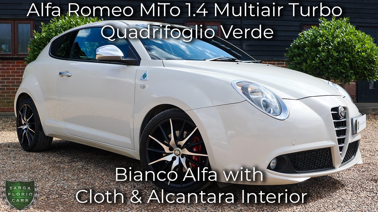Alfa Romeo MiTo 1.4 Multiair Turbo Quadrifoglio Verde registered July 2012 (12) in Bianco Alfa