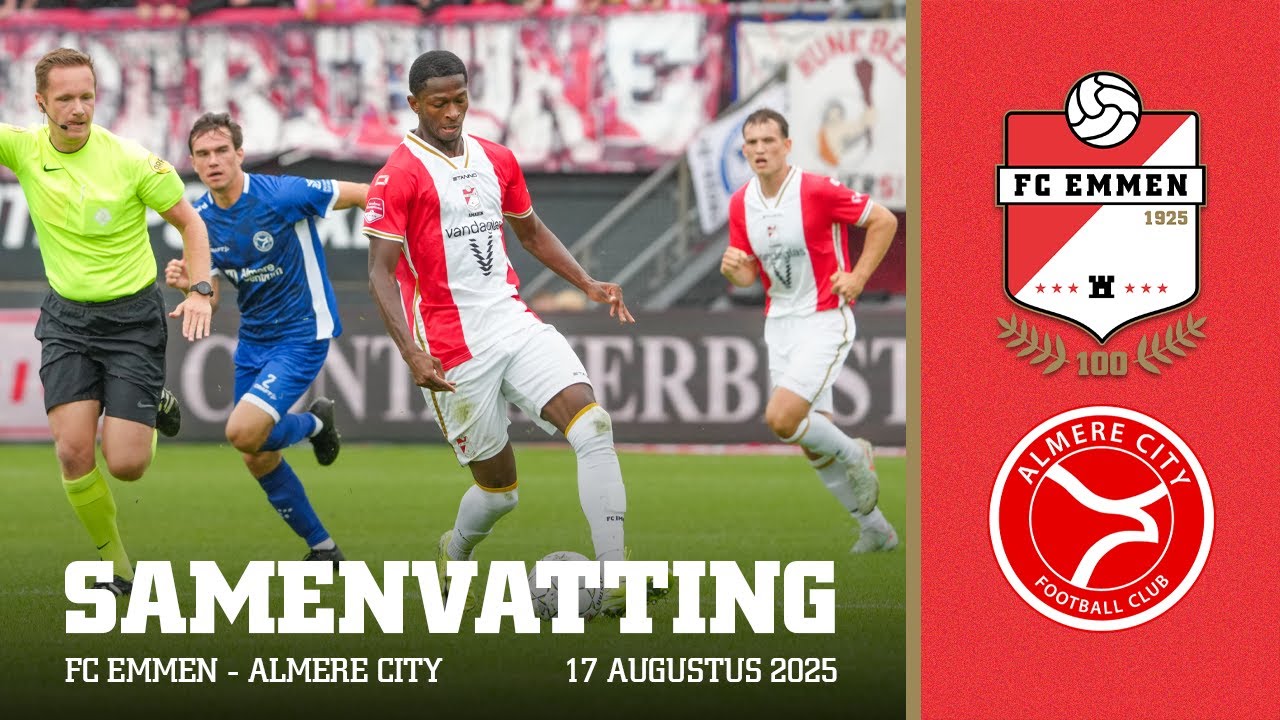 Eerste thuiswedstrijd en op natuurgras 🌱 | FC Emmen - Almere City