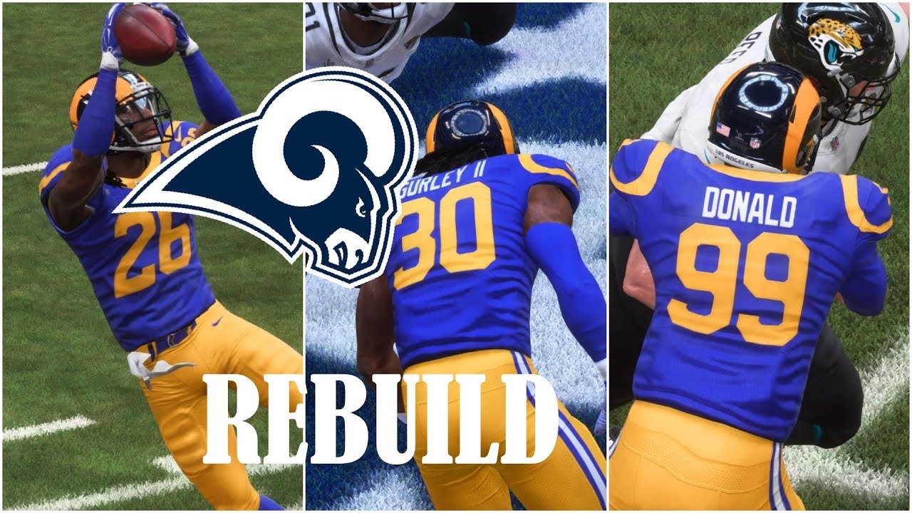 LOS ANGELES RAMS REBUILD - Madden 19 Franchise Rebuild