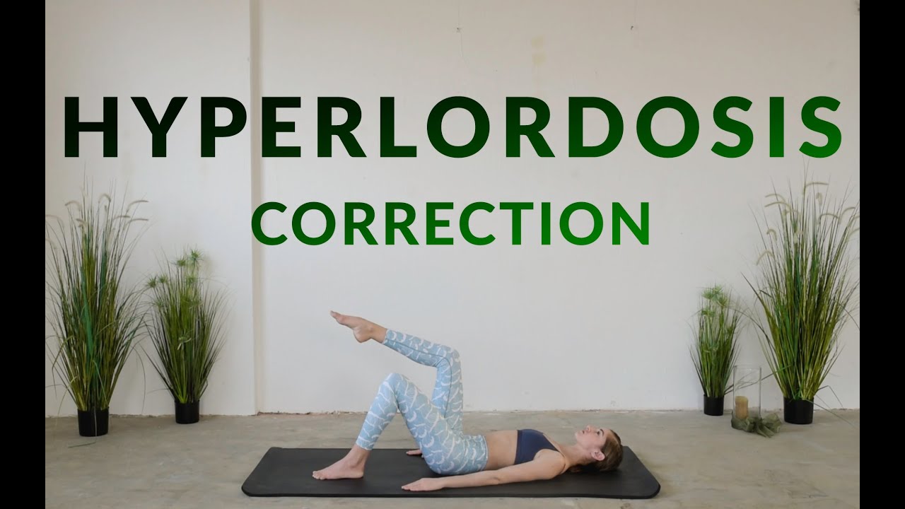 PILATES FOR THE POSTURE | HYPERLORDOSIS CORRECTION CLASS | Warm up&Cool down included (15 min)