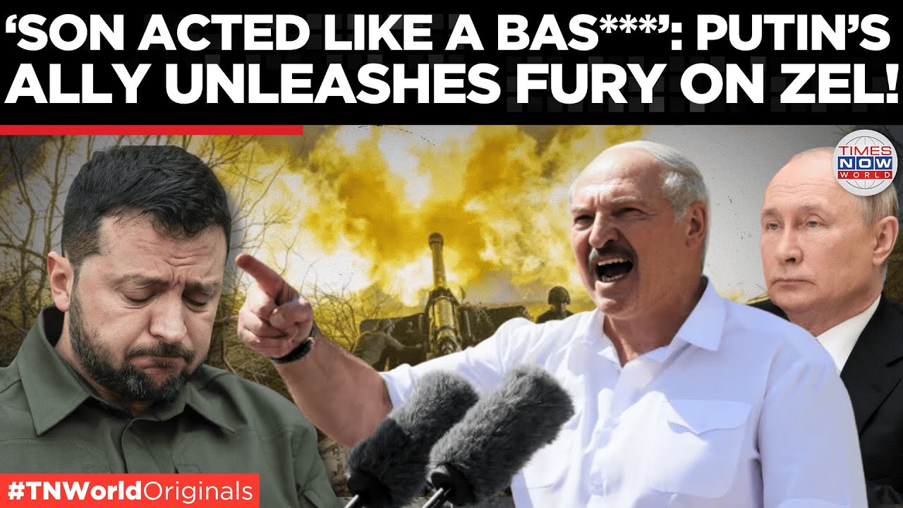 Zelensky HUMILIATED! Lukashenko BLASTS Him on LIVE TV, Drops TRUTH BOMBS! | Times Now World