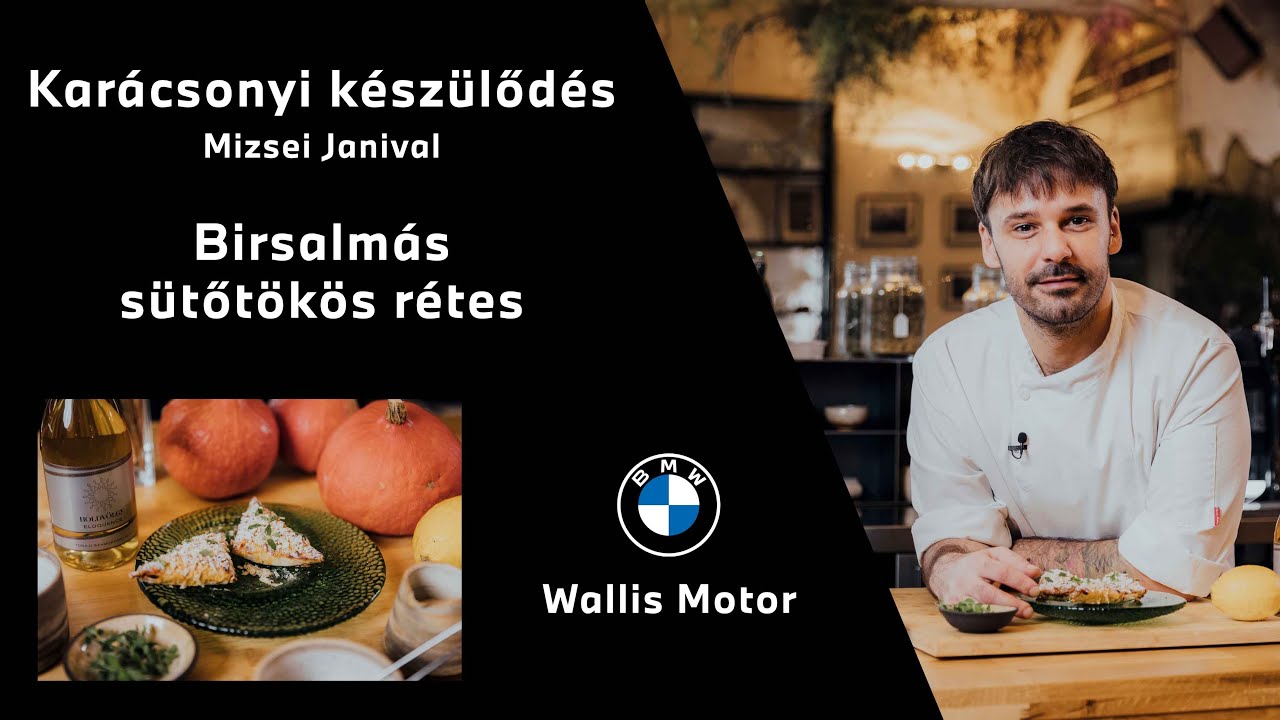 Wallis Motor × MÁK Étterem | Karácsonyi menü Mizsei Jánossal – 3. rész