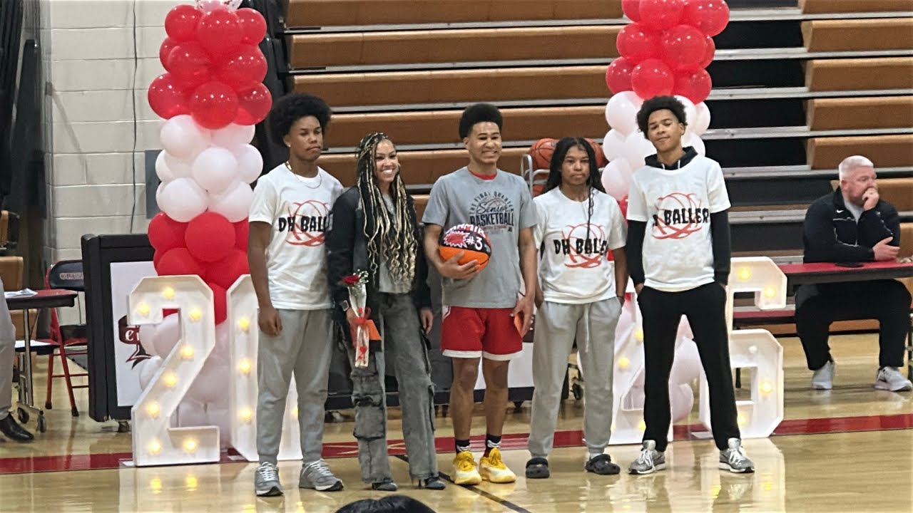 Delsea Regional High School Basketball Senior night 2026