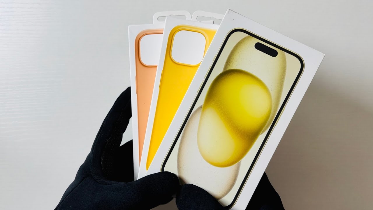 Unboxing iPhone 15 Yellow & Camera Test 4K | Truefree Earbuds
