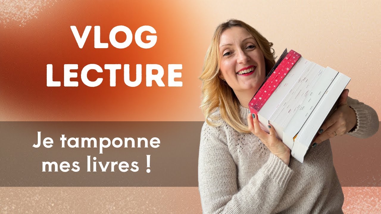 NOUVEAU TAMPON POUR MES LIVRES !