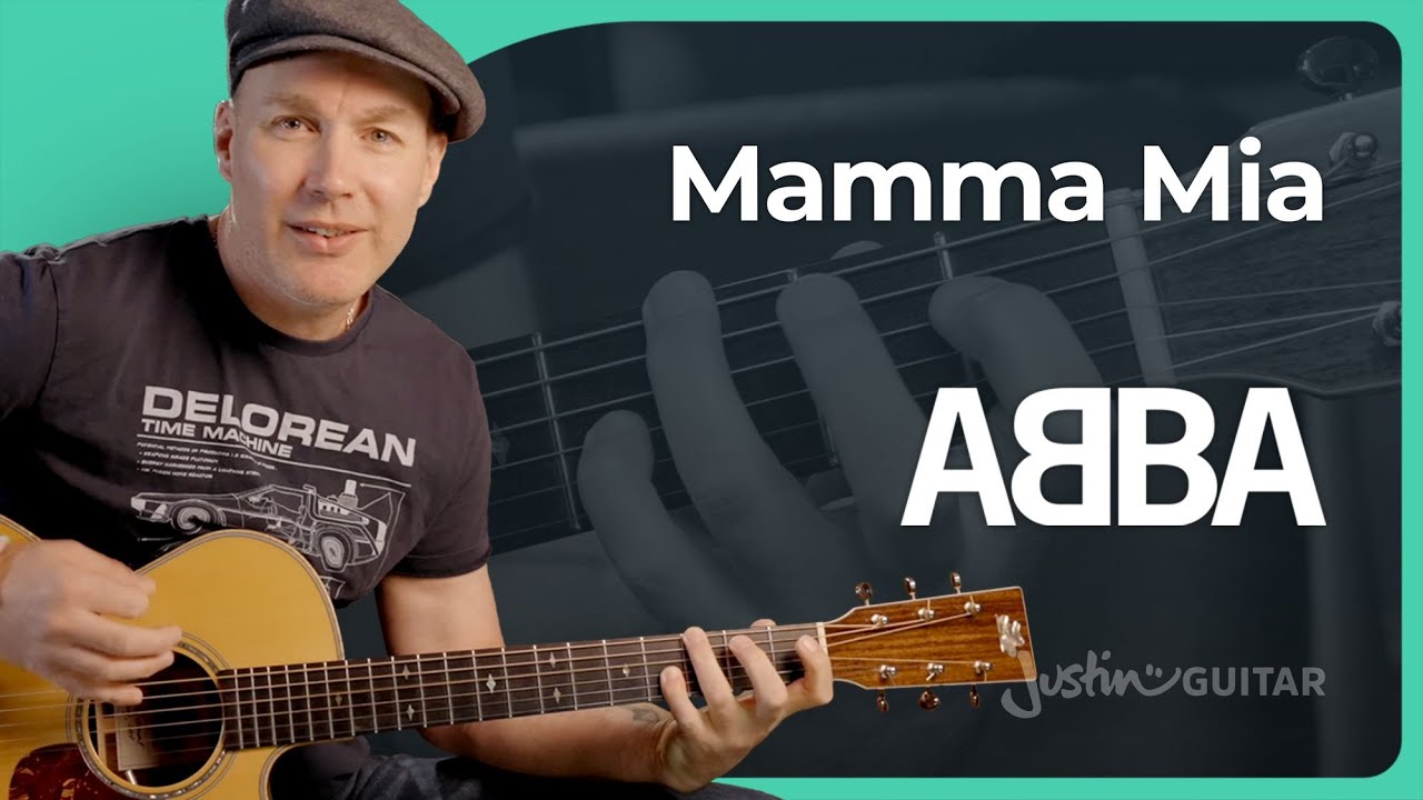 Mamma Mia by ABBA | Guitar Lesson - Acoustic Arrangement & Cover