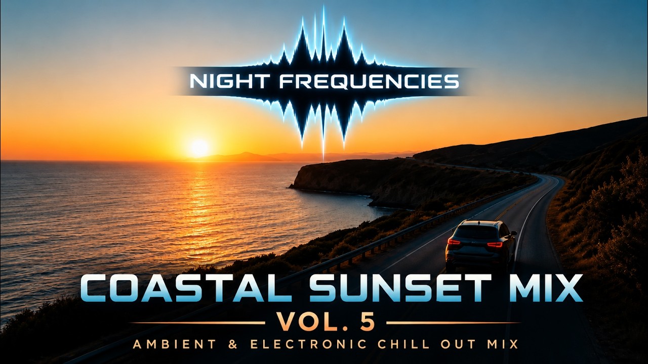 Night Frequencies – Coastal Sunset Mix Vol. 05 | Electronic Music for Night Drive, Chill out & Relax
