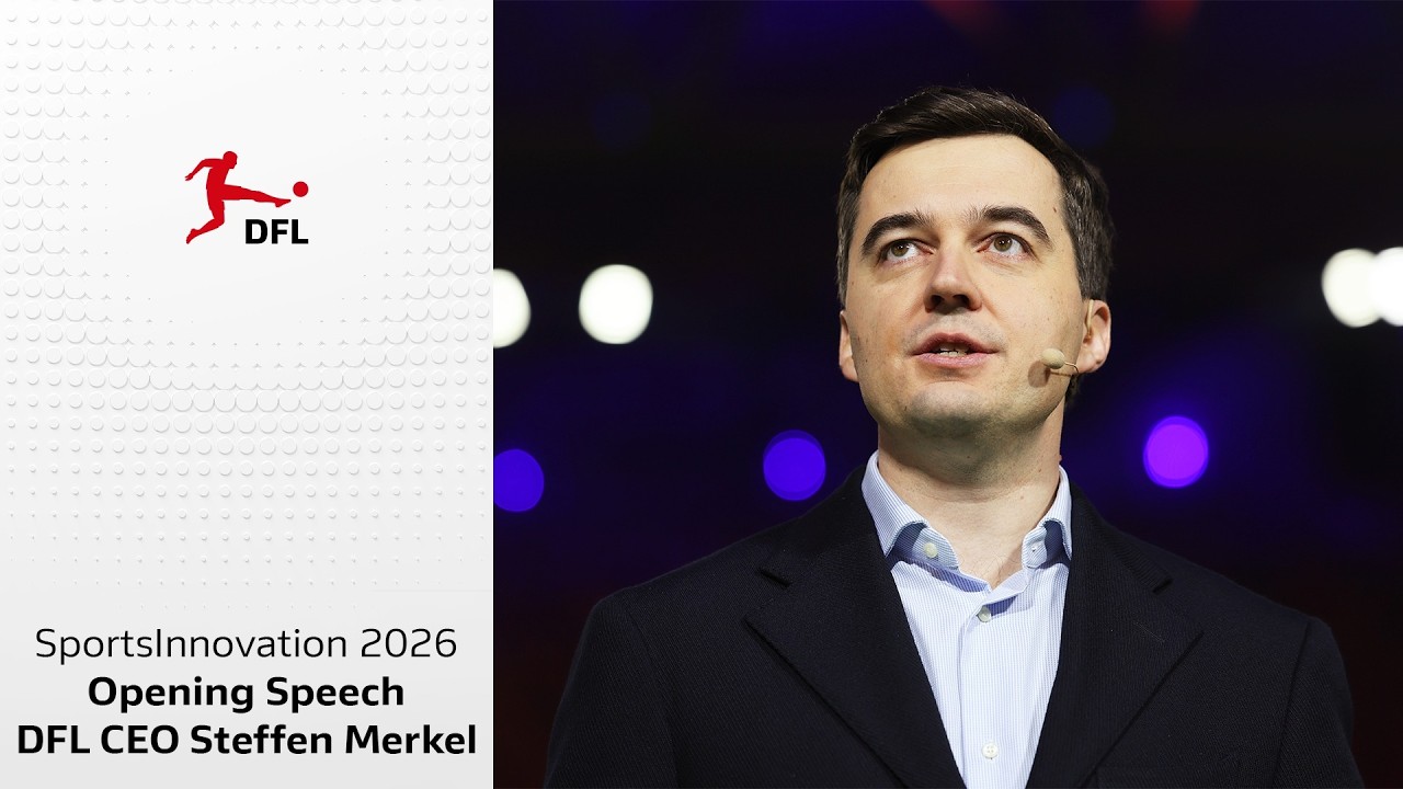 Steffen Merkels opening speech at SportsInnovation 2026