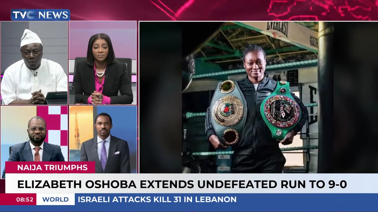 Naija Triumphs: Elizabeth Oshoba Extends Undefeated Run To 9-0