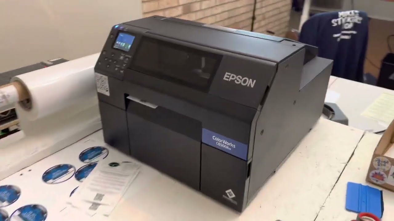 Update on Epson ColorWorks C6500Au. Thanks to 