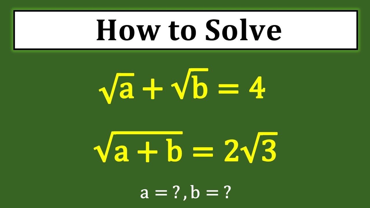 Math olympiad | A very nice square root simplification maths problems |Algebra problems |