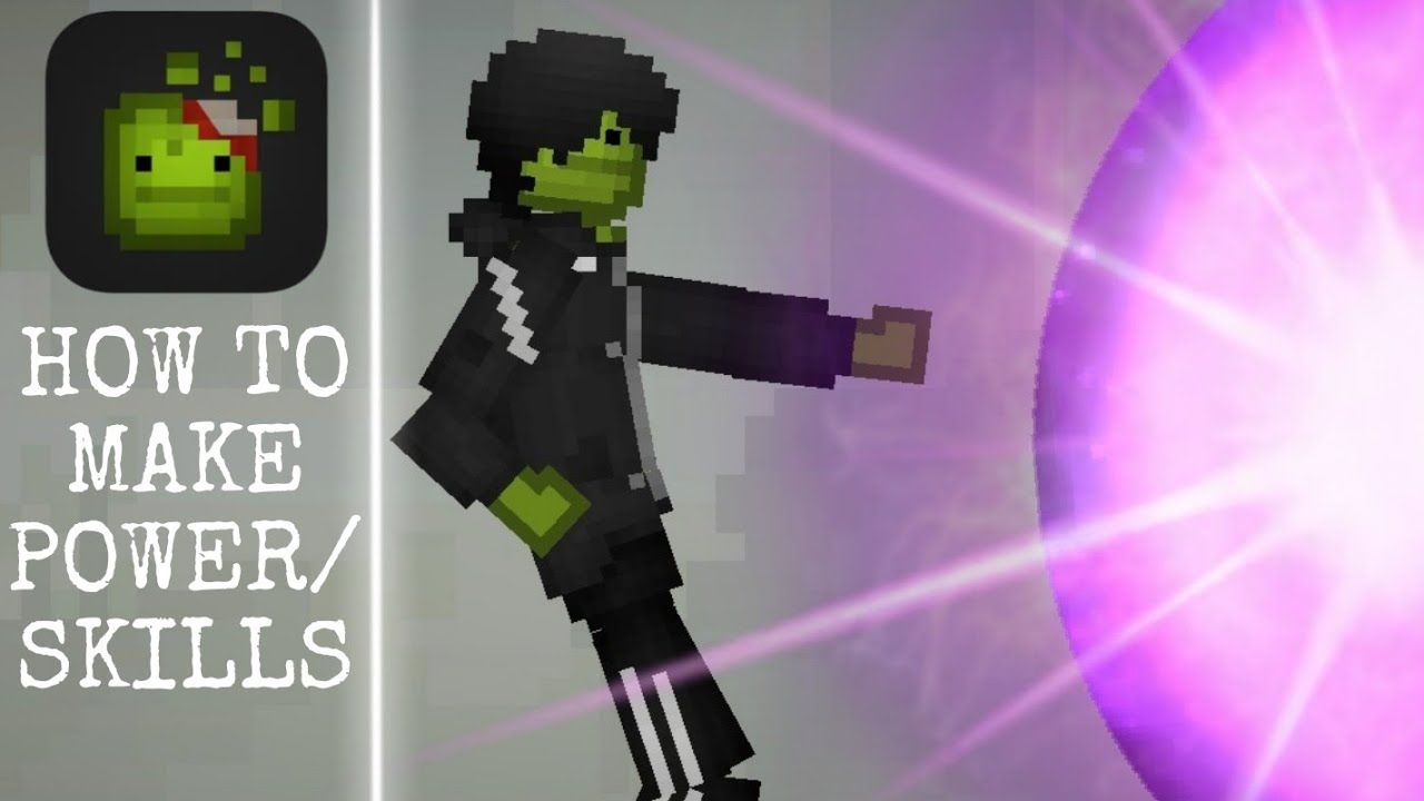 How To Make POWER/SKILLS On Mod Editor [Tutorial] | Melon Sandbox Playground